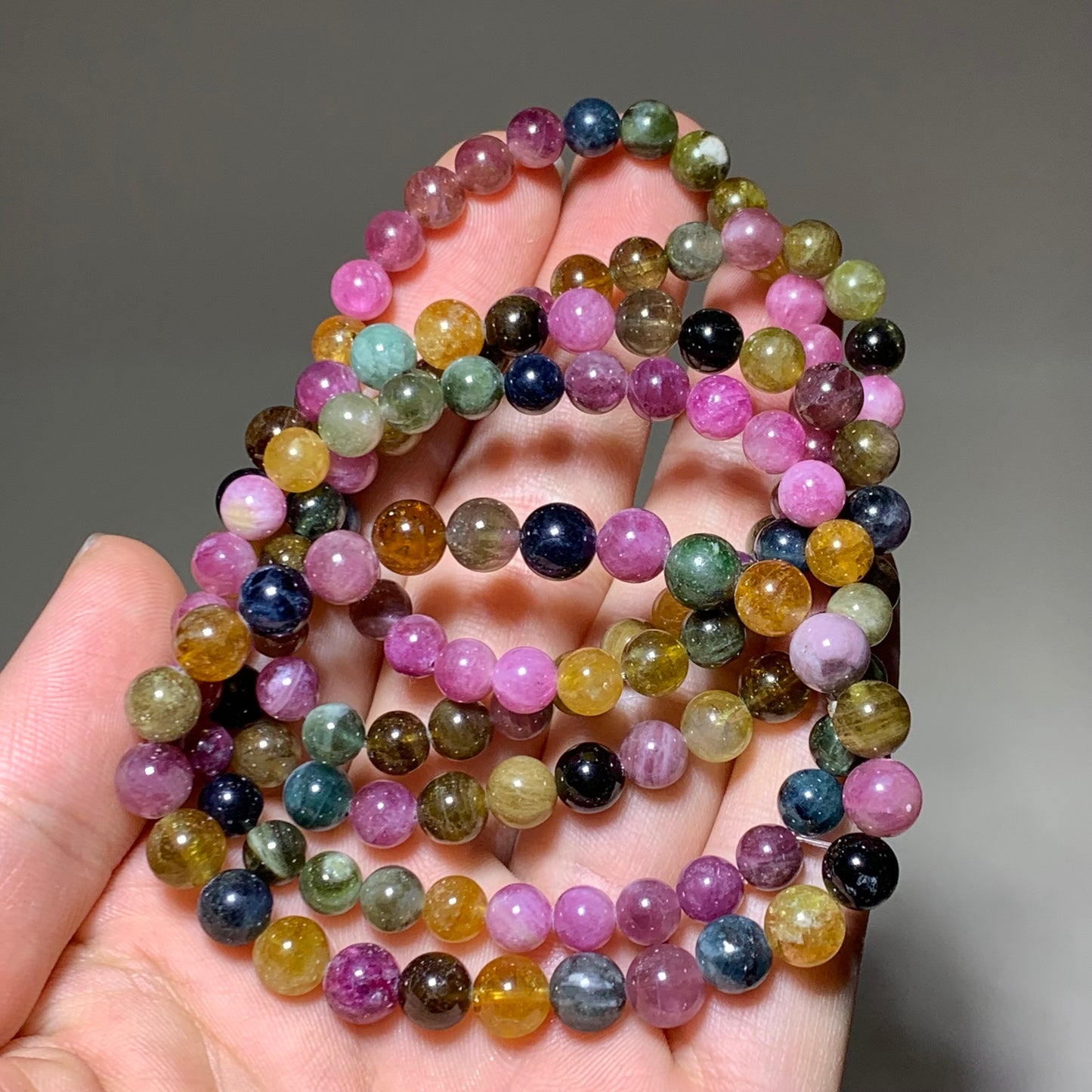 Tourmaline crystal bracelet