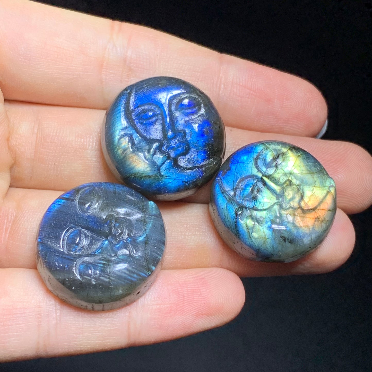 Labradorite sun moon