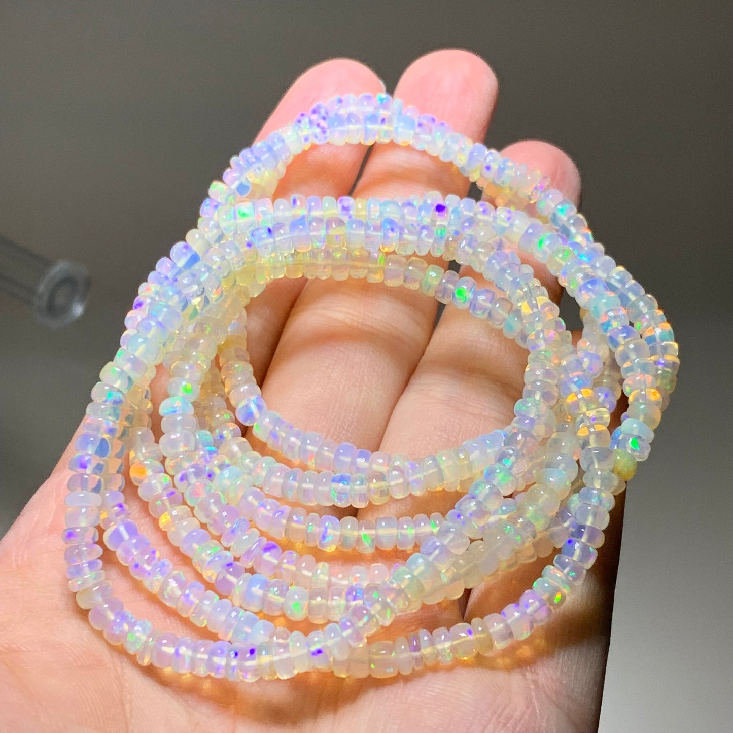 Natural opal crystal bracelet