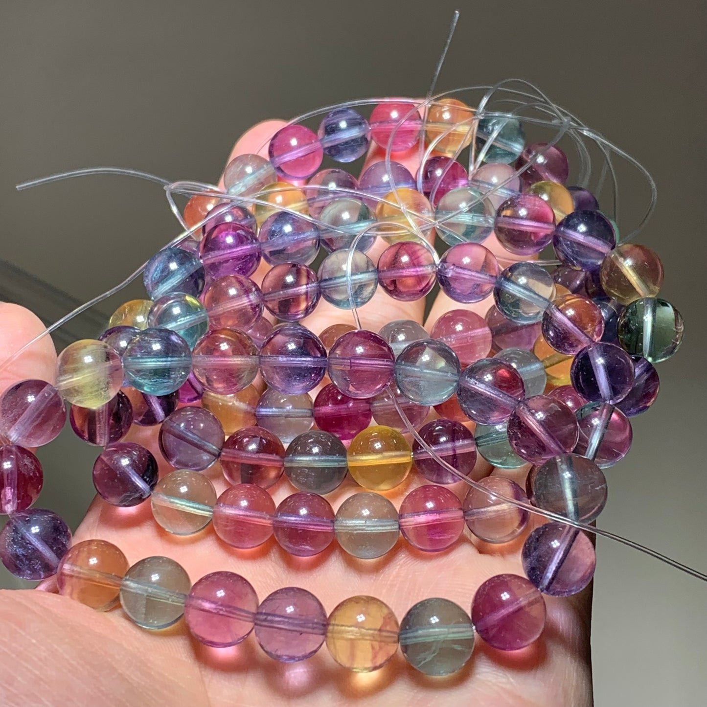 Wholesale fluorite crystal bracelet