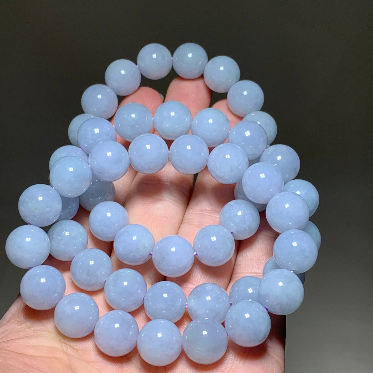 Wholesale purple green jade bracelet