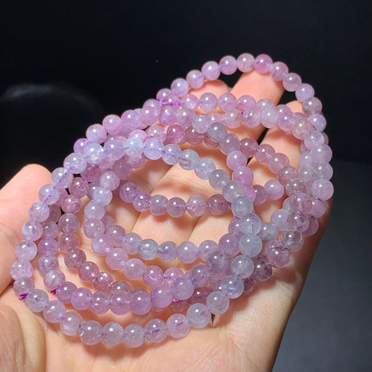 Purple spinel crystal bracelets
