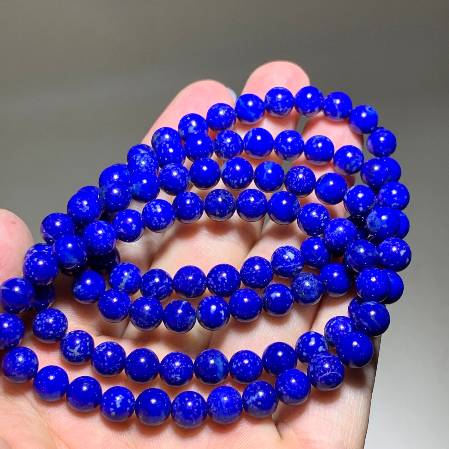 Lapis crystal bracelet