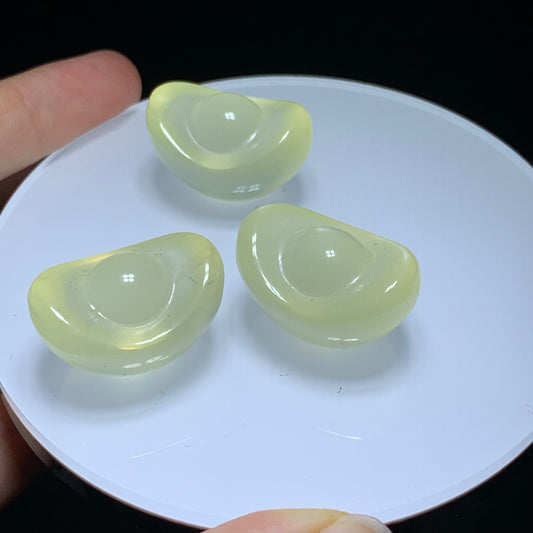 Lemon citrine Yuanbao