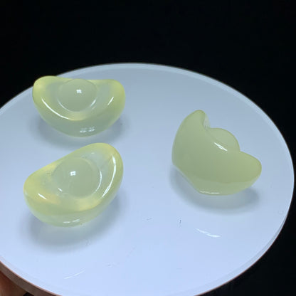 Lemon citrine Yuanbao