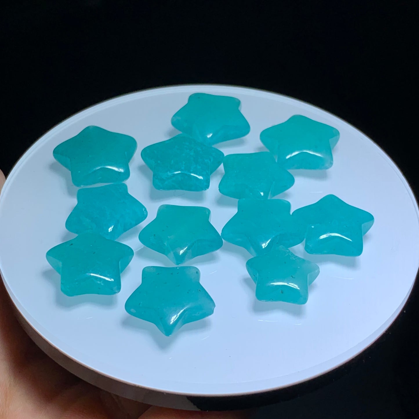 Amazonite crystal star