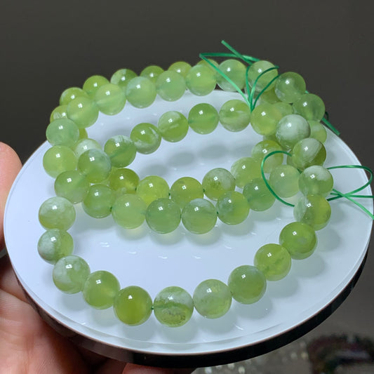 Xiuyan jade crystal bracelet