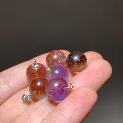 Ametrine crystal sphere
