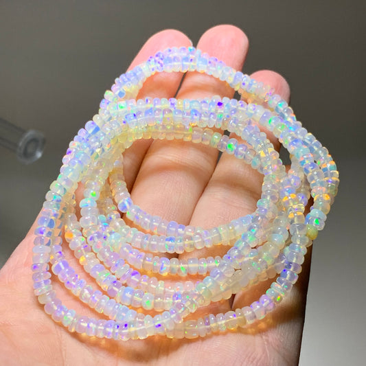 Natural opal crystal bracelet
