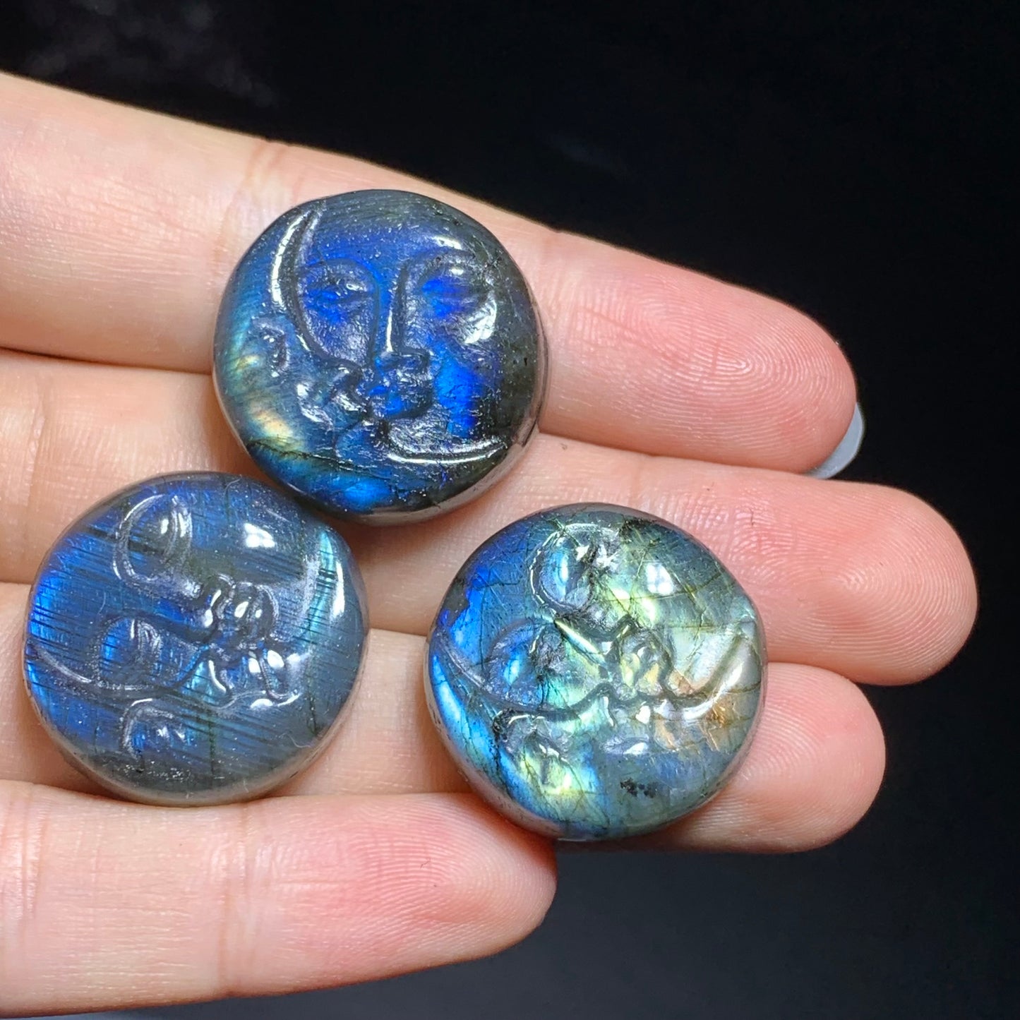 Labradorite sun moon