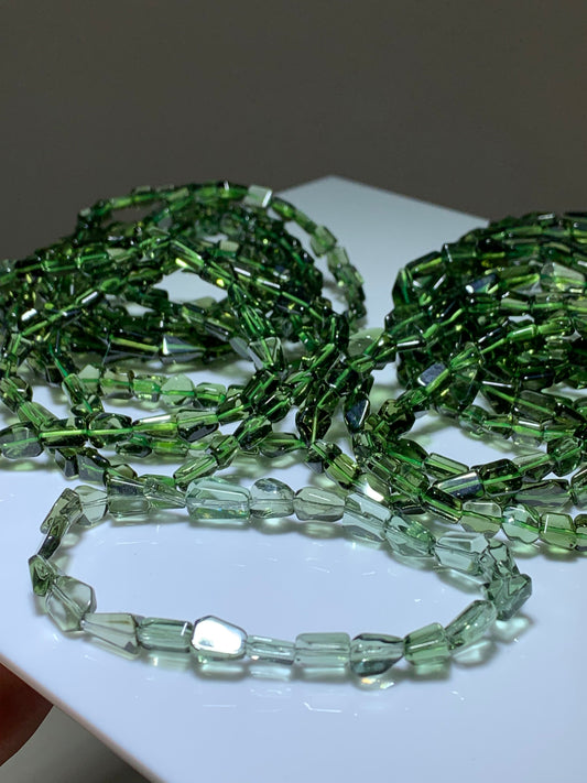 Natural Moldavitr crystal bracelet( Dm for actual price)