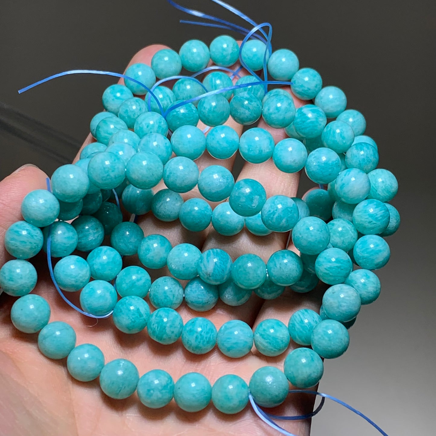 New amazonite crystal bracelet
