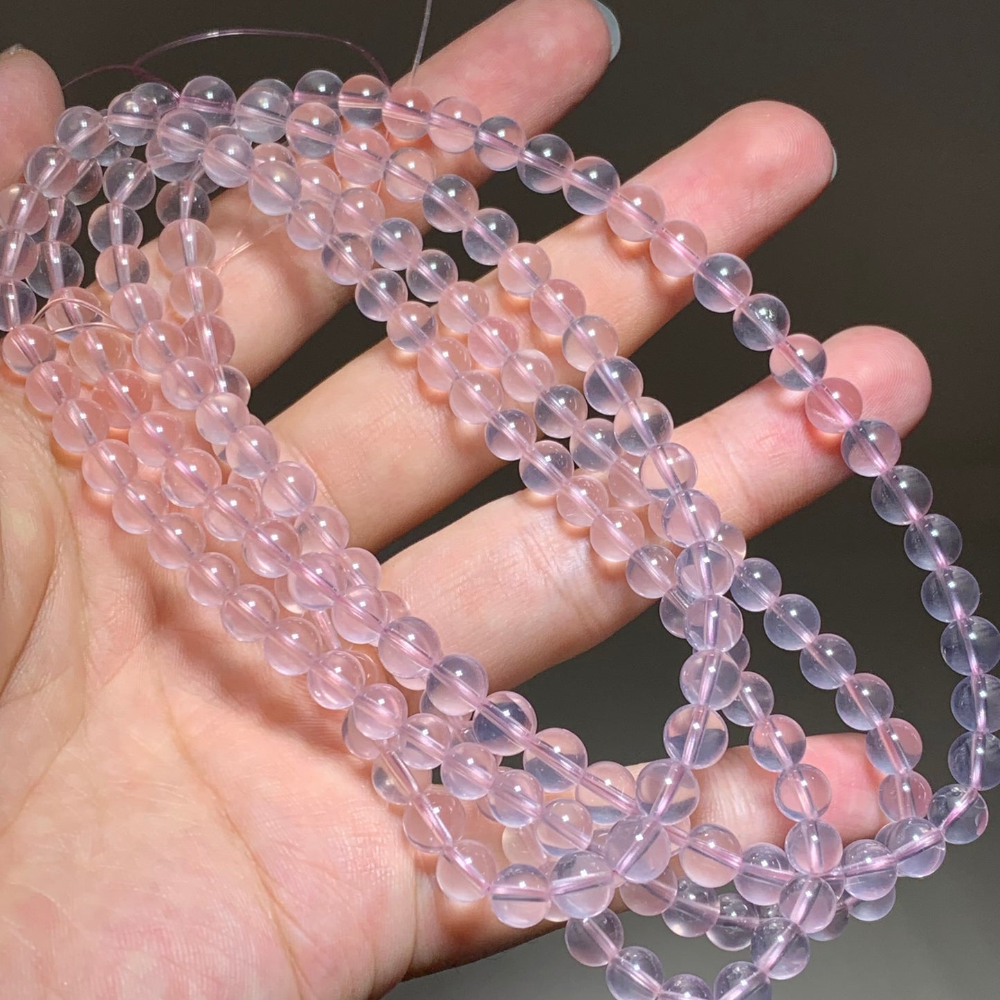Wholesale rose quartz string