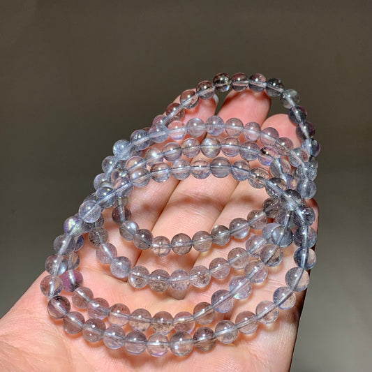 Devil aquamarine crystal bracelet