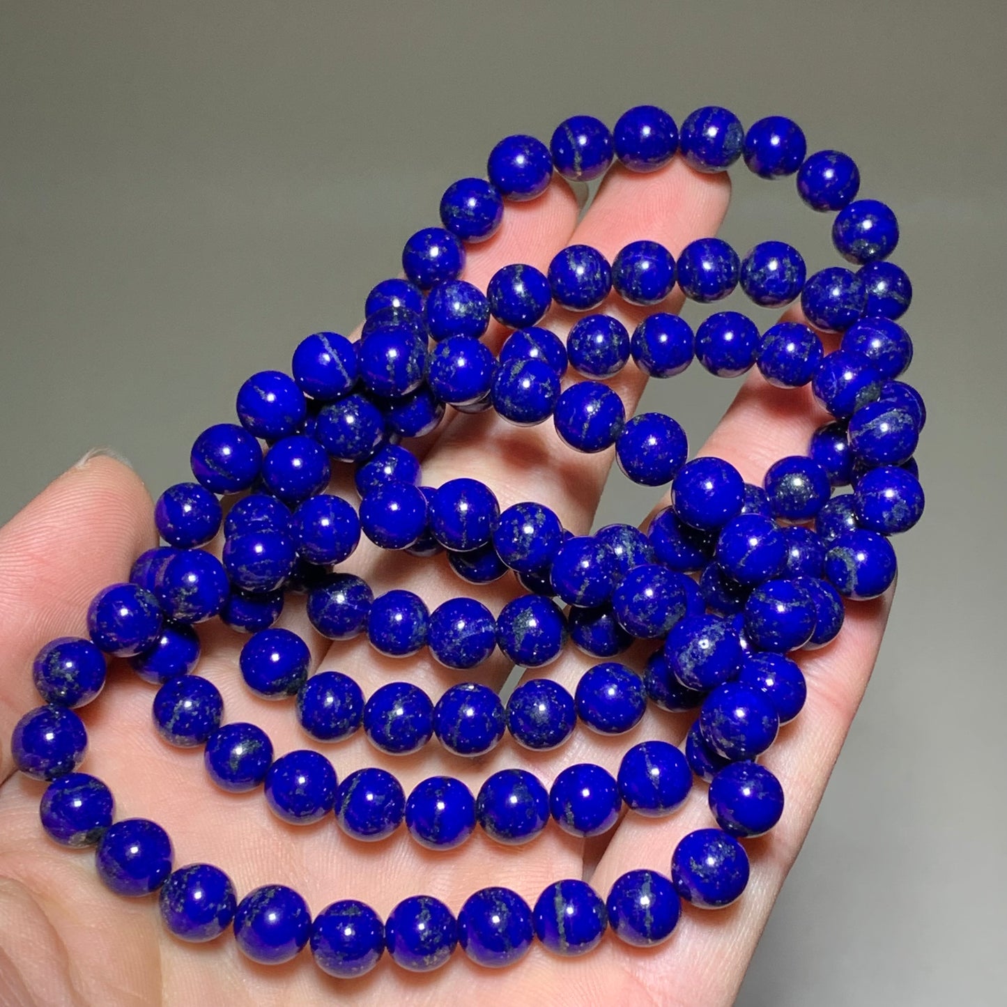 Lapis crystal bracelet