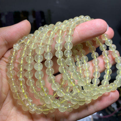 Wholesale Natural Libyan Desert Glass Crystal Bracelet