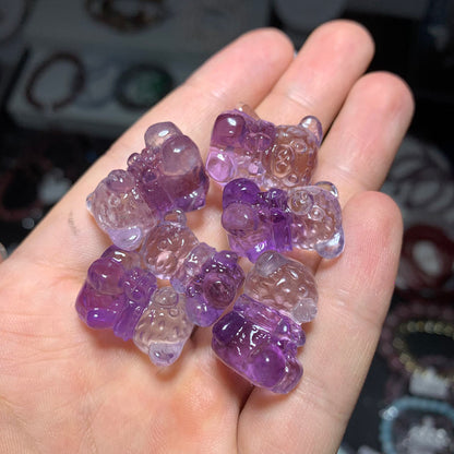 Wholesale HQ Amethyst Crystal Bear