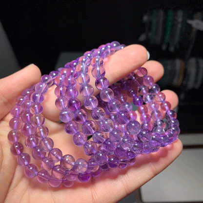 Wholesale Clear Amethyst Crystal Bracelet