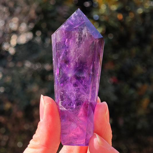 High Quality Amethyst Crystal Tower for energy healing and home decor1
