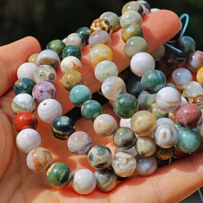 Wholesale Big Ocean Jasper Crystal Bracelet