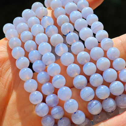 Wholesale Blue Lace Agate Crystal Bracelet