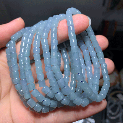 Wholesale HQ Blue Water Jade Crystal Bracelet