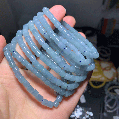 Wholesale HQ Blue Water Jade Crystal Bracelet