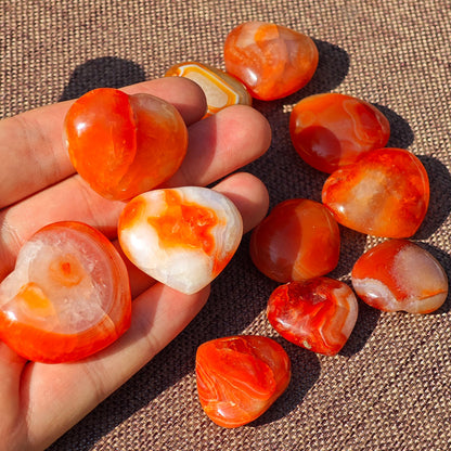 Wholesale Carnelian Crystal Heart