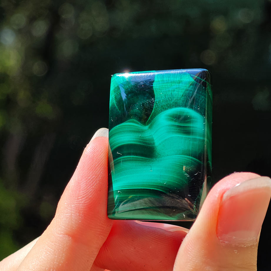 malachite pendnant