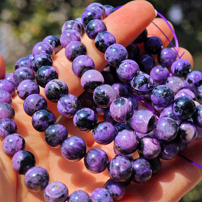 Wholesale Black Charoite Crystal Bracelet