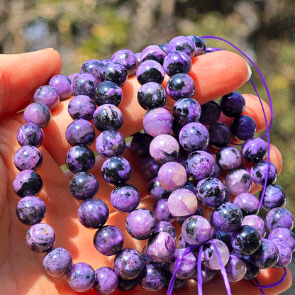 Wholesale Black Charoite Crystal Bracelet