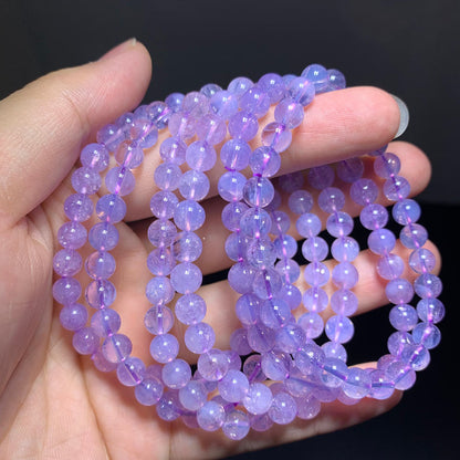 Wholesale Cheap Lavender Moon Quartz Crystal Bracelet