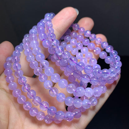 Wholesale Cheap Lavender Moon Quartz Crystal Bracelet