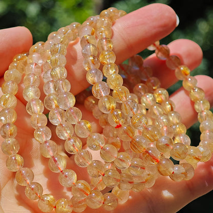 Wholesale Cheap HQ Rutile Crystal Bracelet