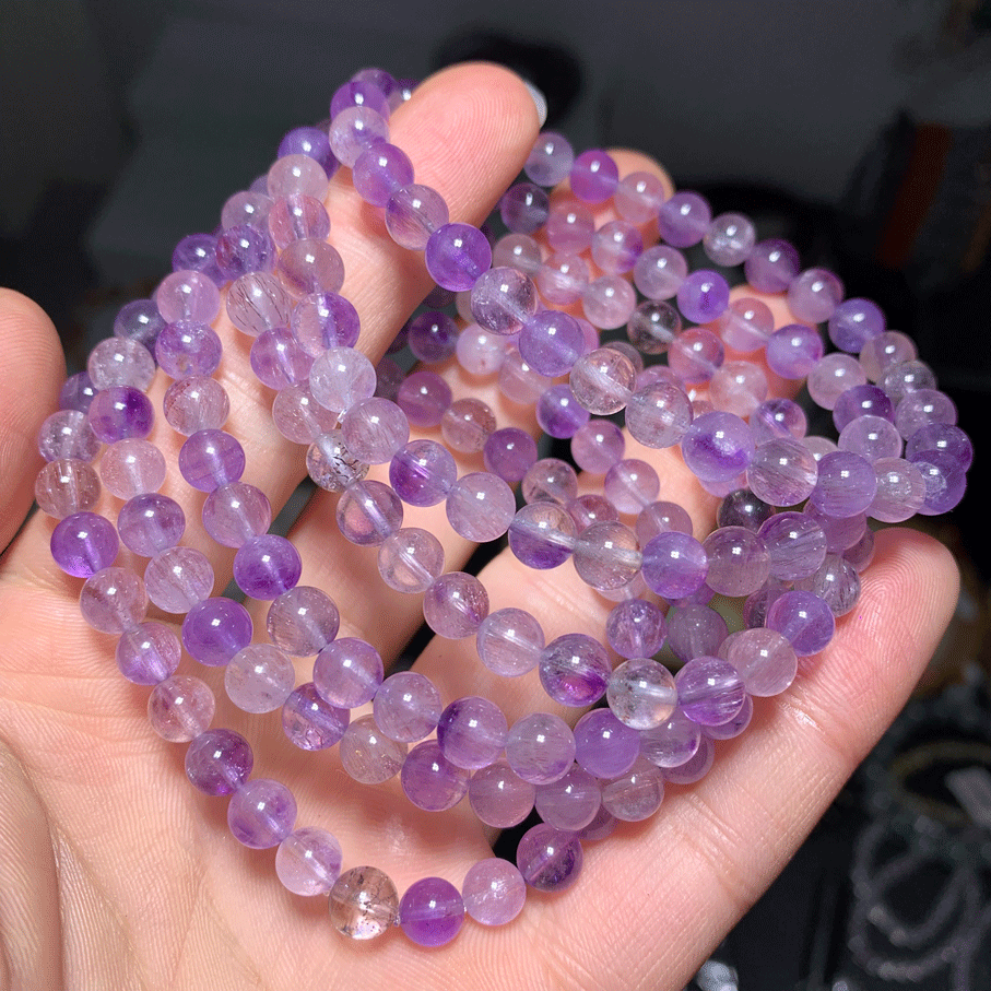 Wholesale Purple Super Crystal Bracelet