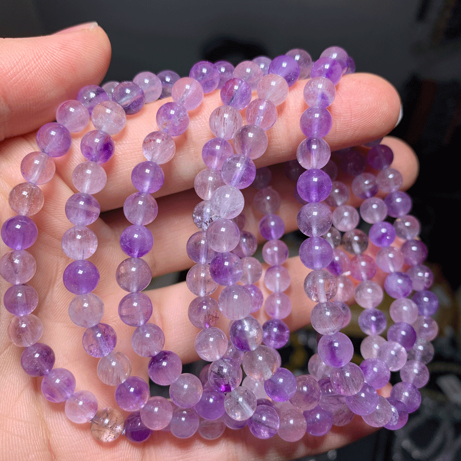 Wholesale Purple Super Crystal Bracelet