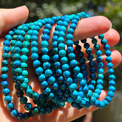 Wholesale Small Chrysocolla Crystal Bracelet