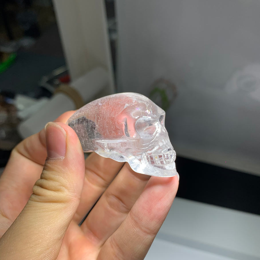 Wholesale Clear Quartz Crystal Alien Skull