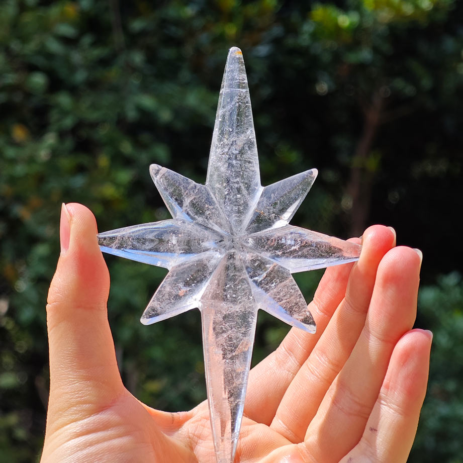 clear quartz north star