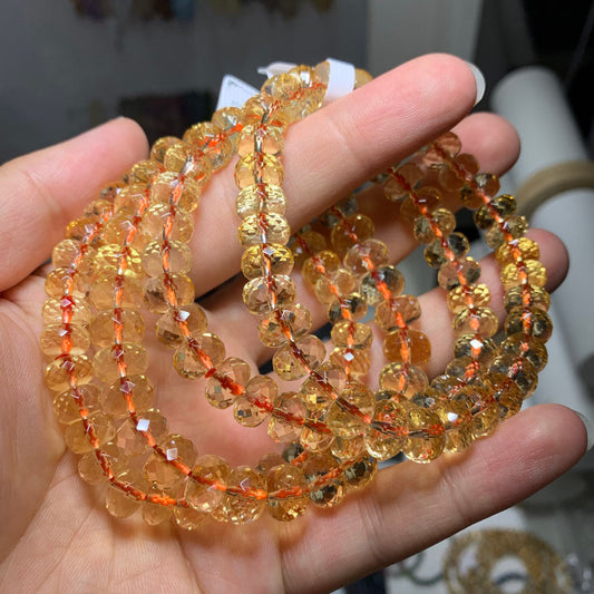 Wholesale Faceted Madagascar Moonstone Crystal Bracelet