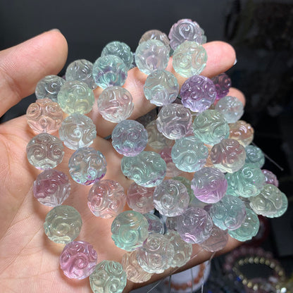 Wholesale HQ Fluorite Cloud Crystal Bracelet