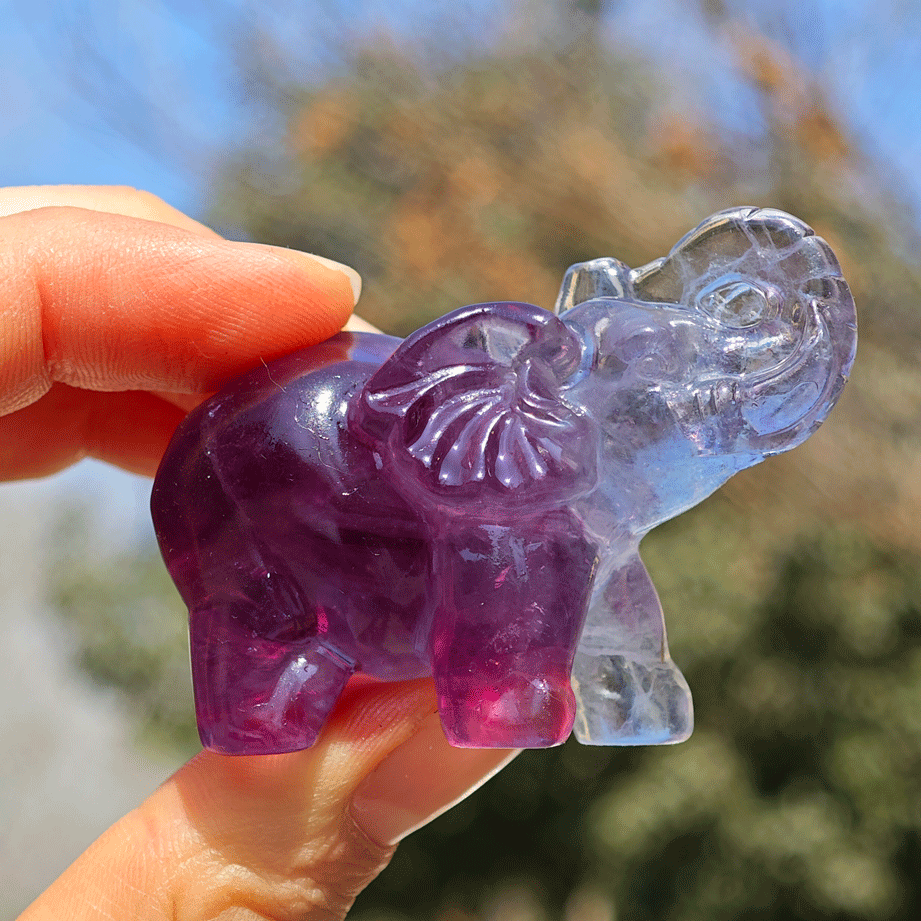 fluorite elephant