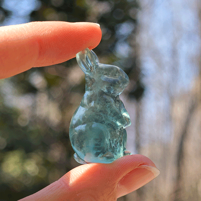 Wholesale Fluorite Crystal Rabbit