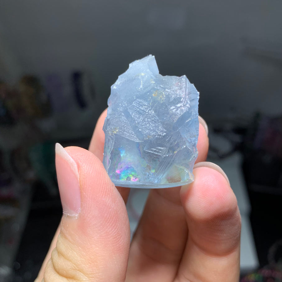 Free Blue Celestite Cluster