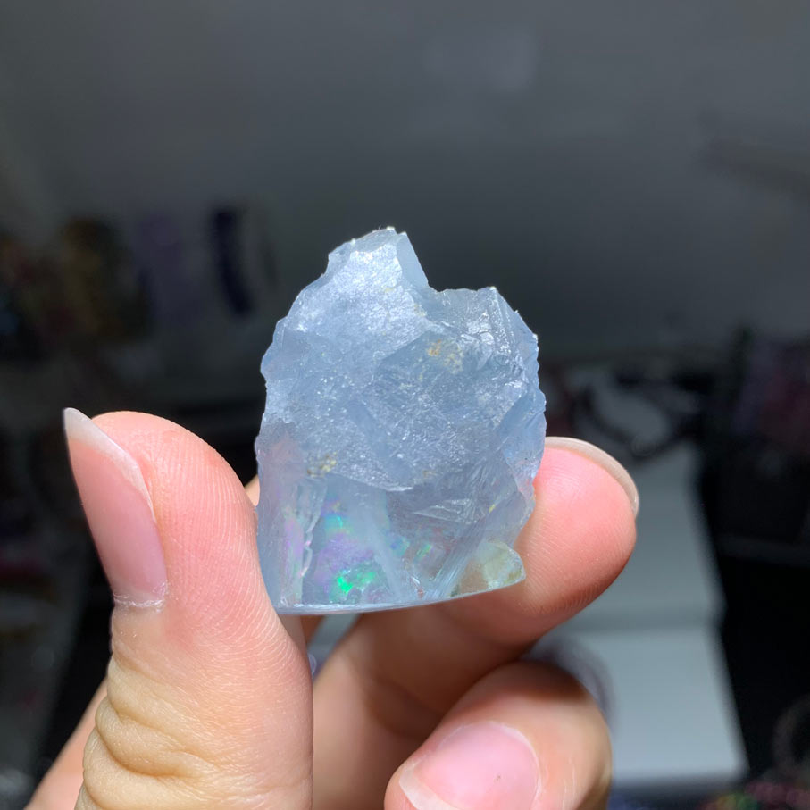 Free Blue Celestite Cluster