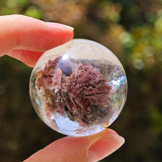 garden quartz sphere