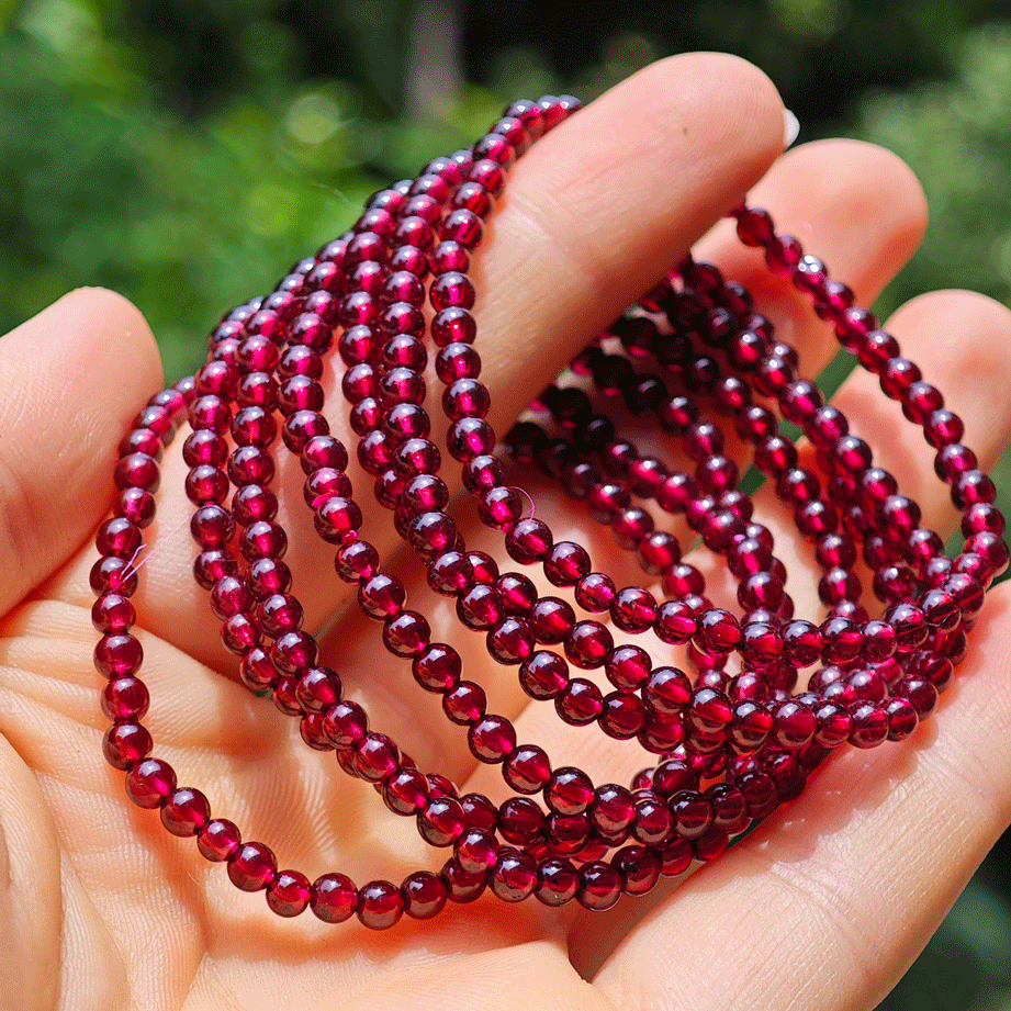 garnet bracelet