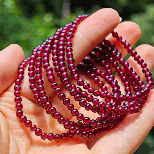 garnet bracelet