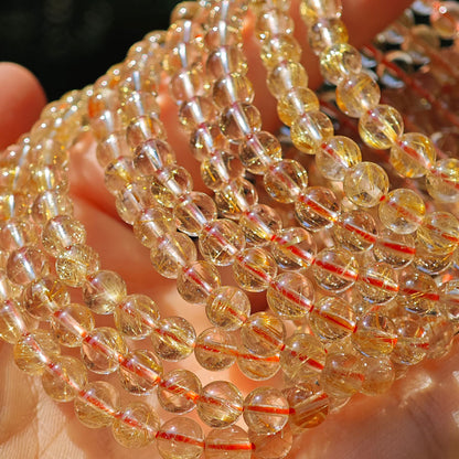 Wholesale Golden Rutile Crystal Bracelet