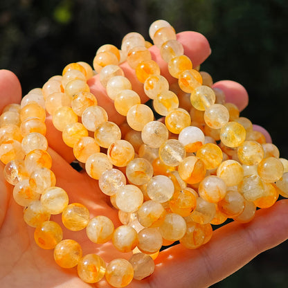 Wholesale Golden Healer Quartz Crystal Bracelet